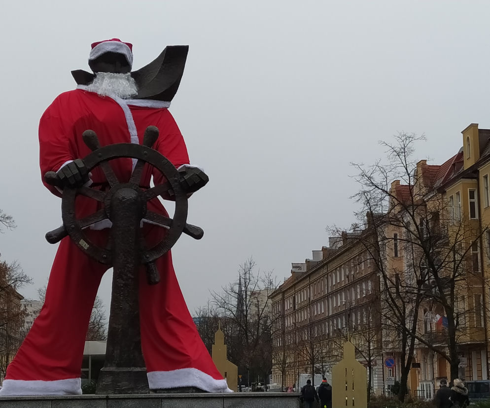 Pomnik Marynarza w grudniu