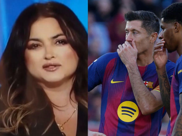 Komiczna wpadka Karoliny Szostak. Mówiła o Lewandowskim, wszystko się nagrało!