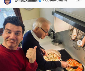 Tomasz Kammel zdążył pożegnać się z ojcem