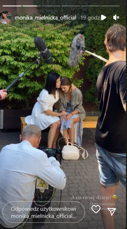 M jak miłość po wakacjach 2022. Kinga (Katarzyna Cichopek), Lilka (Monika Mielnicka)