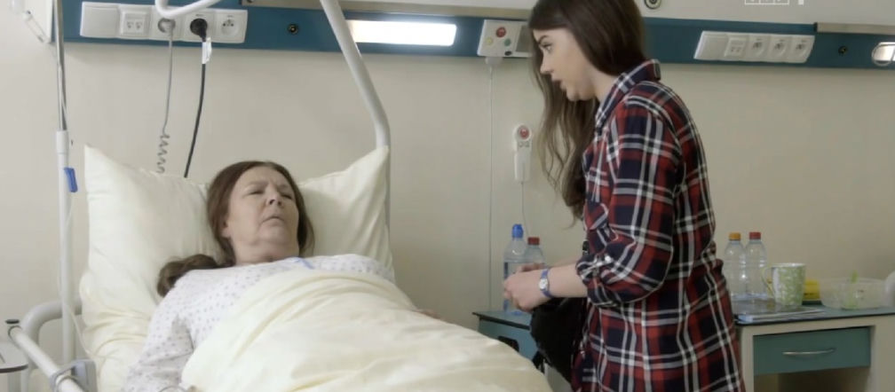 Dziewczyny ze Lwowa odc.11. Olyia (Katarzyna Ucherska), Nowakowa (Marta Lipińska)