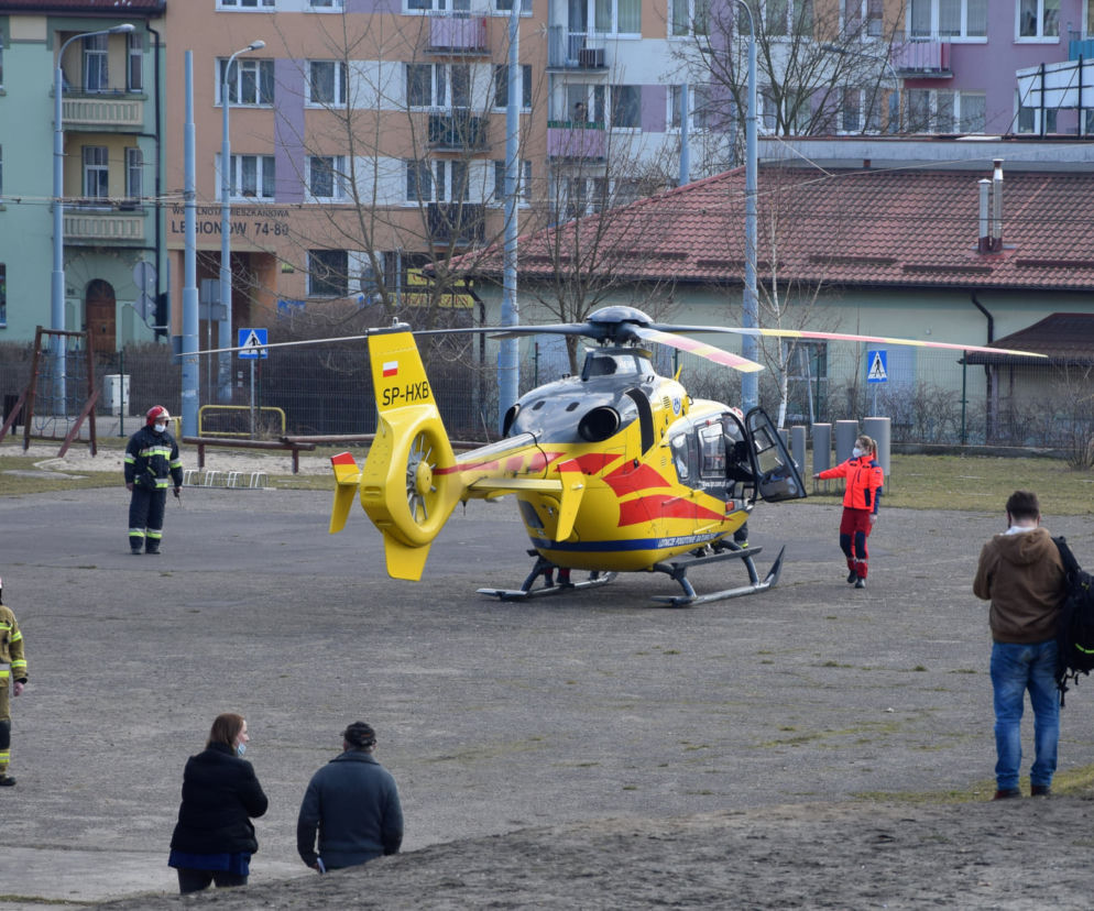 helikopter w Grudziądzu 
