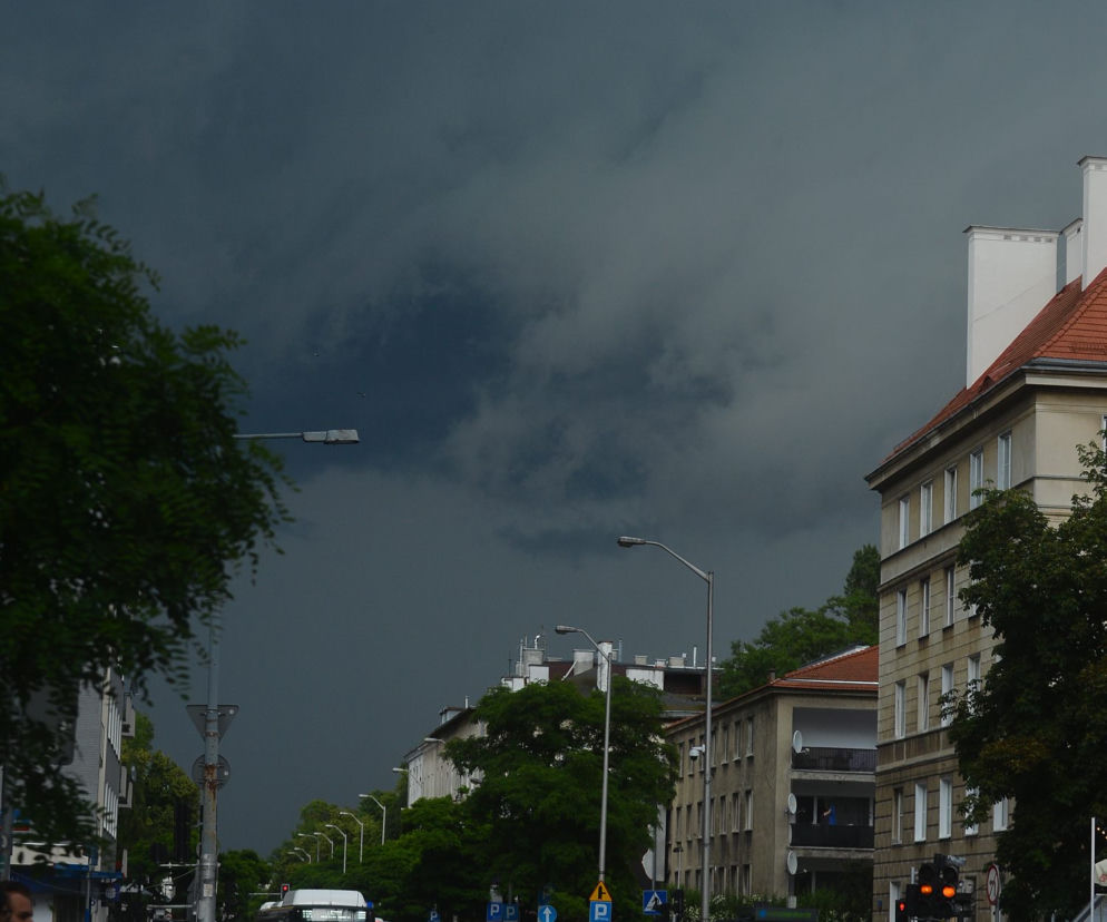 Nawałnica nad Warszawa