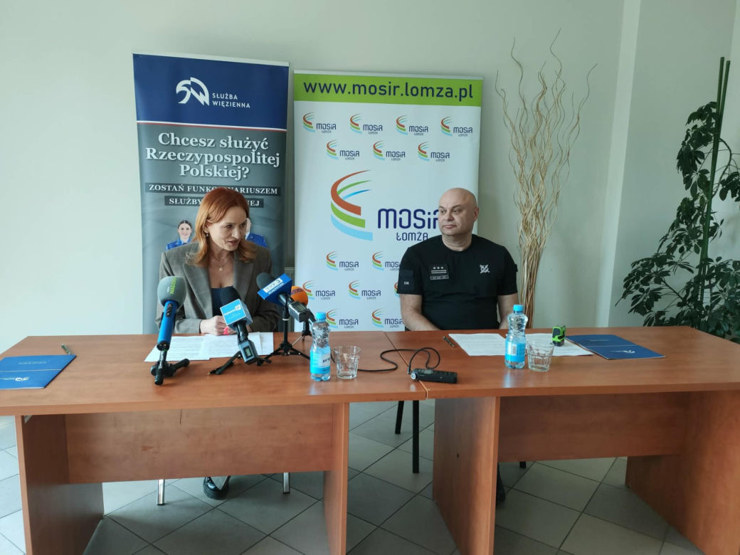 Osadzeni z Zakładu Karnego będą pomagać w Miejskim Ośrodku Sportu i Rekreacji w Łomży