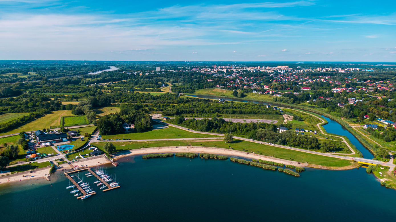 To najdłuższa plaża w woj. podkarpackim 