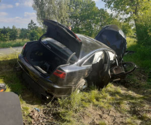 Śmiertelny wypadek w pobliżu Koźmina