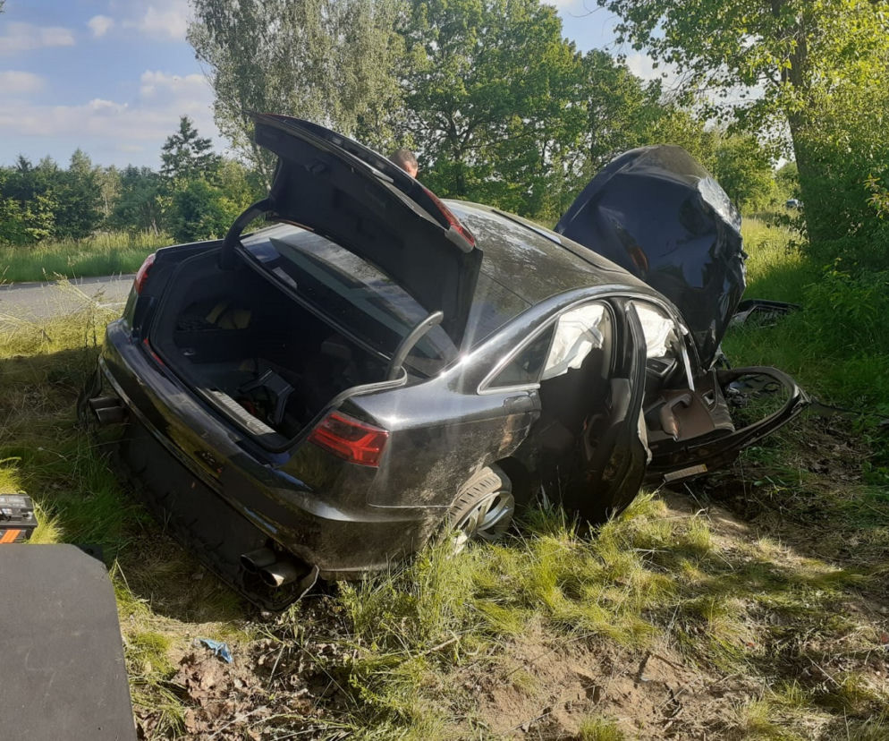 Śmiertelny wypadek w pobliżu Koźmina