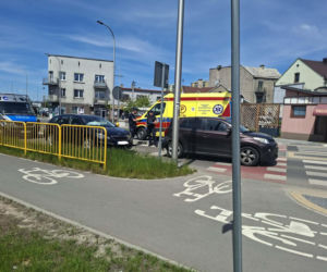 Wypadek na Hutniczej w Starachowicach. Są poszkodowani
