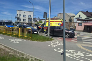 Wypadek na Hutniczej w Starachowicach. Są poszkodowani