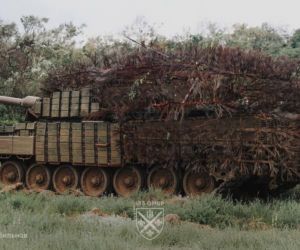 Czołg Leopard 2A4 na Ukrainie