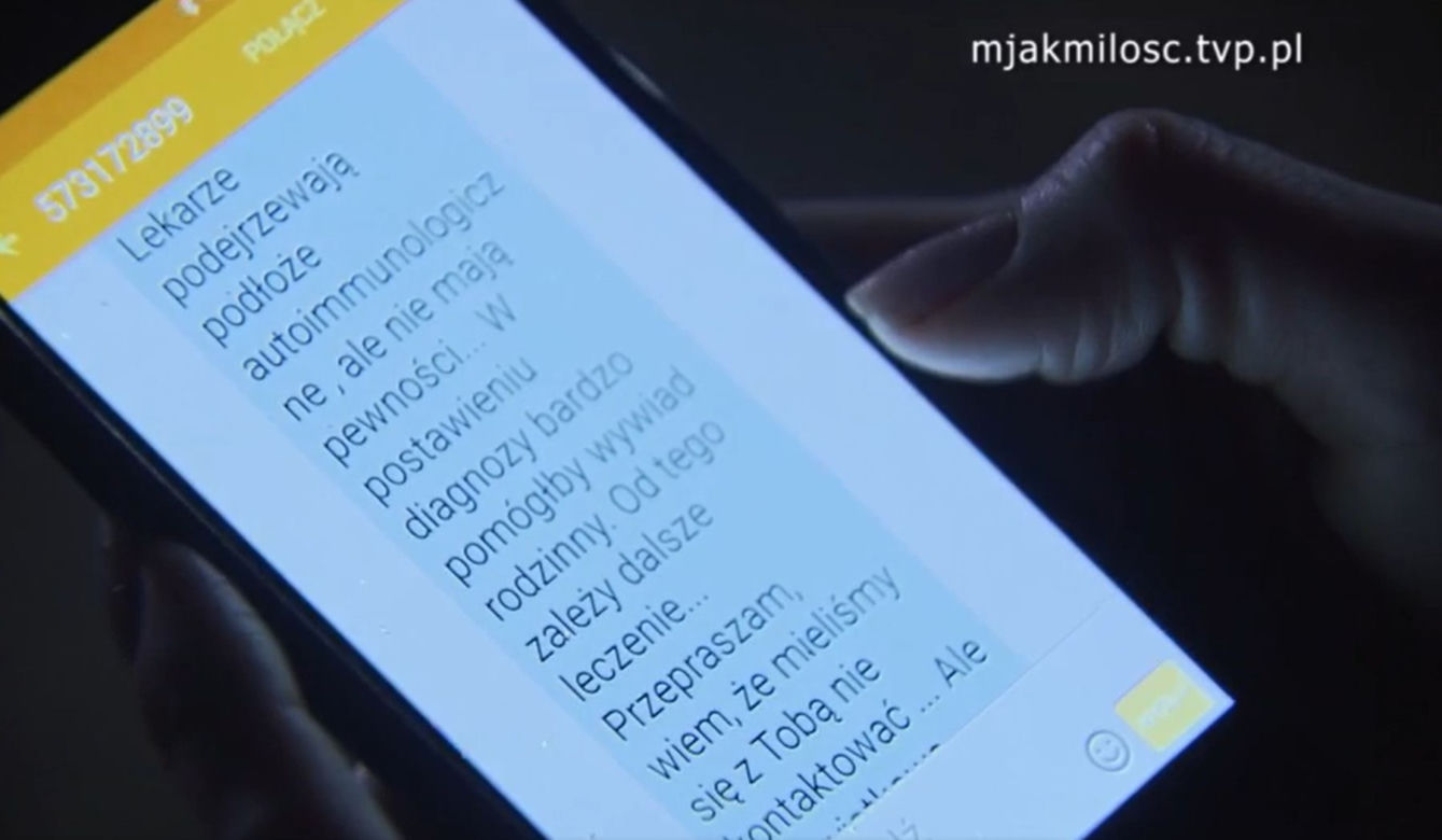 M jak miłość. sms do Franki (Dominika Kachlik)