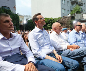 Tak grillował Morawiecki