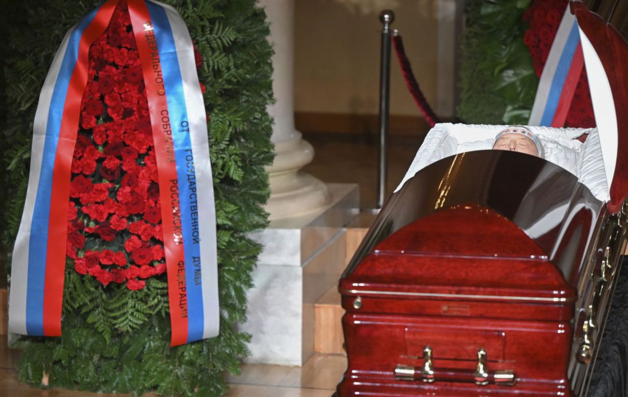 Pogrzeb Władimira Żyrinowskiego. Pożegnał go sam Putin
