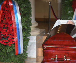 Pogrzeb Władimira Żyrinowskiego. Pożegnał go sam Putin