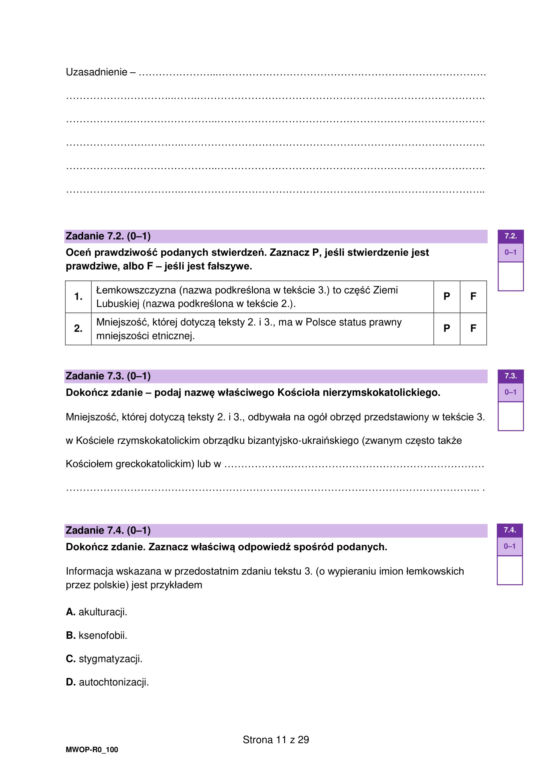 Matura WOS formuła 2023: arkusz CKE i odpowiedzi