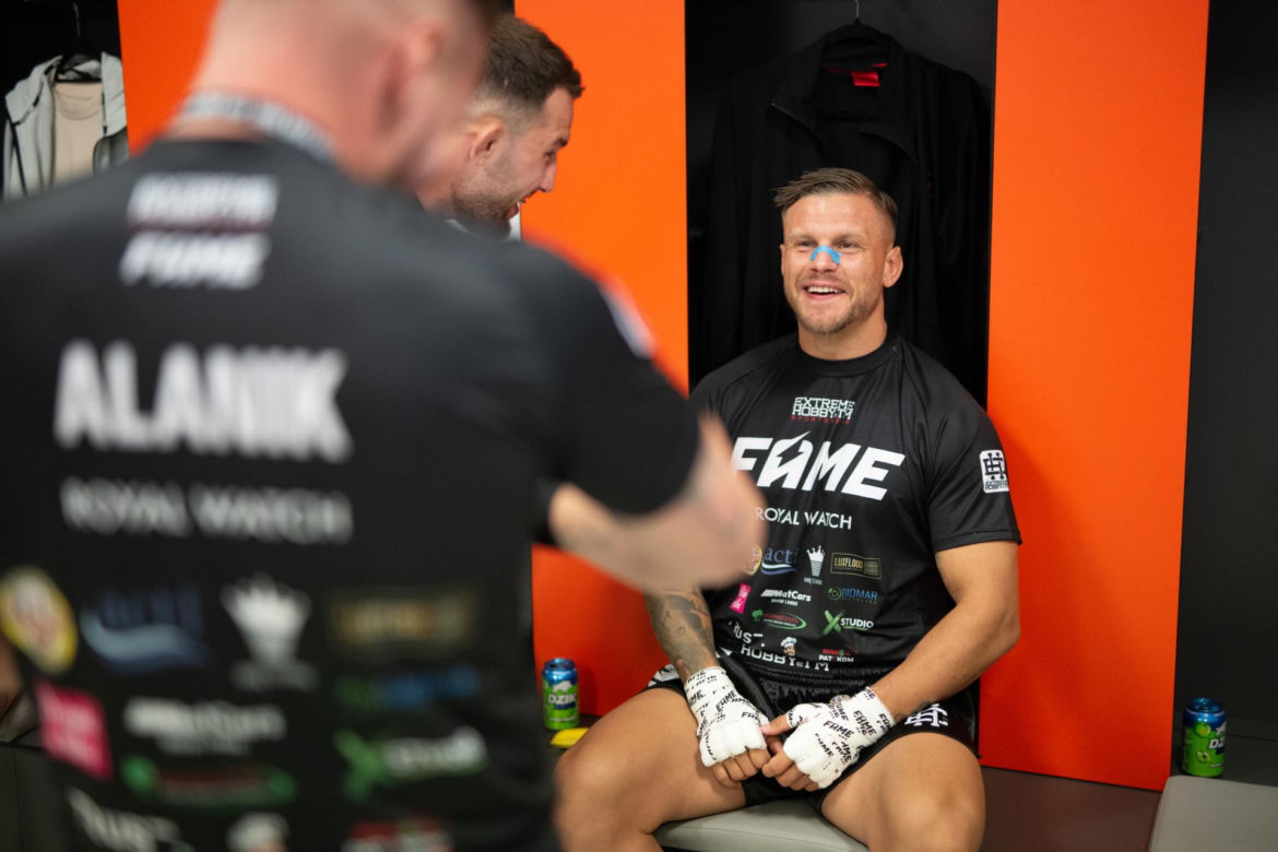 Daniel Nawrocki spotkał się z Tomaszem Adamkiem przed FAME 27