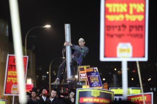 Demonstracja w Jerozolimie