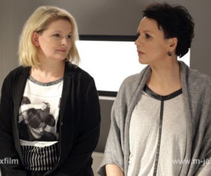 M jak miłość odc. 1071. Marta (Dominika Ostałowska), Marysia (Małgorzata Pieńkowska)