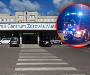 Nocna ewakuacja 27 noworodków w Centrum Zdrowia Matki Polki