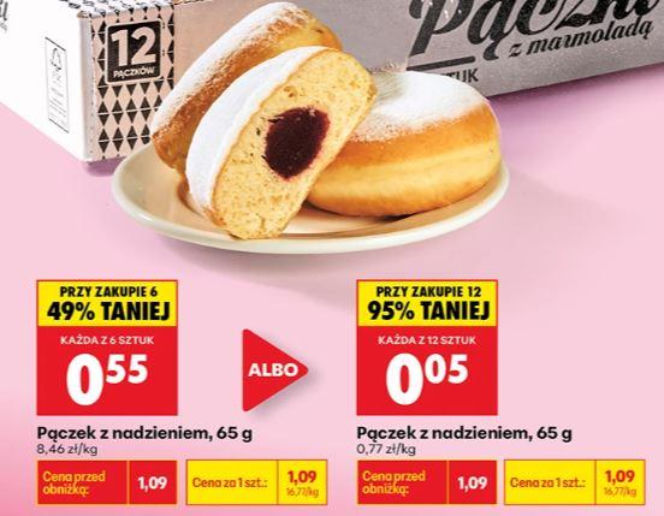 promocja na pączki Biedronka 2026