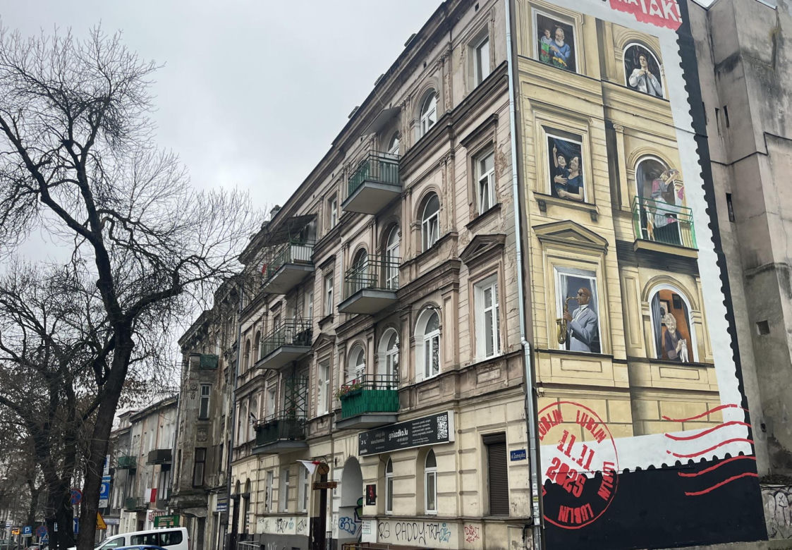 Nowy mural w Lublinie zachwyca! To pierwszy w Polsce projekt z akcji „Polska na TAK”