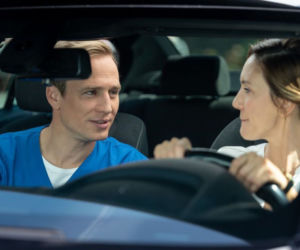 Na dobre i na złe, odcinek 721. Kasia (Ilona Ostrowska), Michał (Mateusz Janicki)