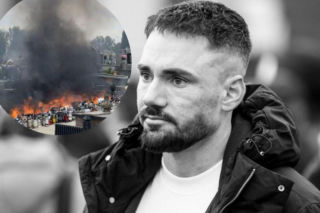 Ukochana Litewki stanęła przy jego spalonym grobie. Te słowa znaczą wszystko 