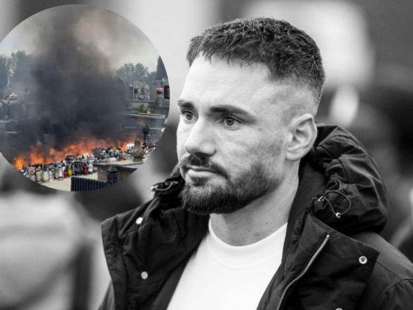 Ukochana Litewki stanęła przy jego spalonym grobie. Te słowa znaczą wszystko 