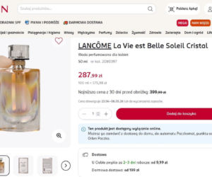 Kultowe perfumy Lancôme na promocji w Rossmannie. Ten klasyk pasuje na każdą okazję