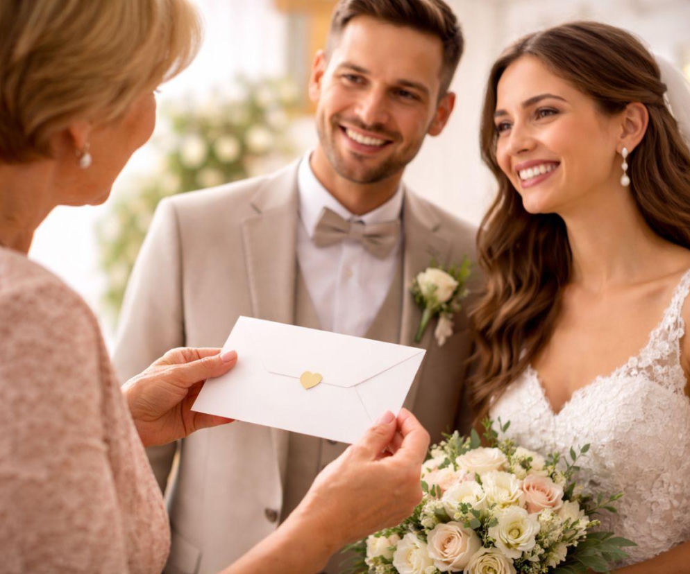 Ile włożyć do koperty na wesele 2026? Ile wypada dać w prezencie? Niektóre kwoty są zawrotne 