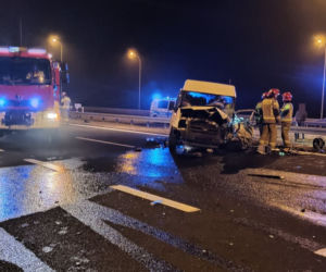 Wypadek na A4 w Gorliczynie [ZDJĘCIA]