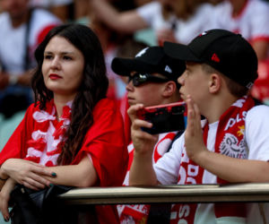 Polska - Ukraina. Tłumy kibiców na trybunach. Znajdź się na zdjęciu!