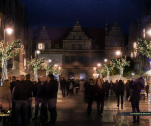 Iluminacje świąteczne w Gdańsku