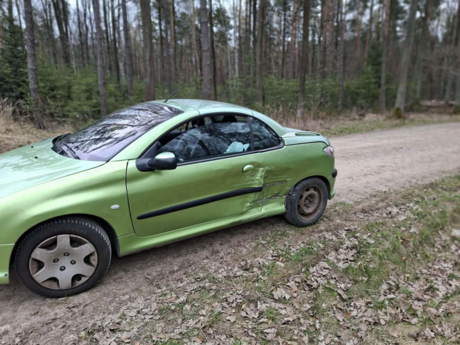 Wypadek na drodze Starachowice - Lubienia