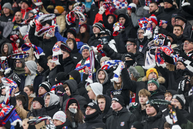 Górnik Zabrze - Wisła Płock, zdjęcia kibiców z meczu PKO BP Ekstraklasy