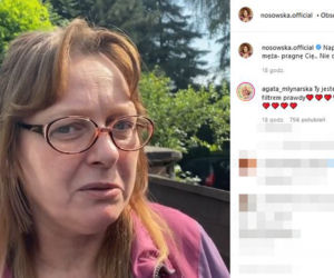 Ta babcia to bogini rocka Kasia Nosowska