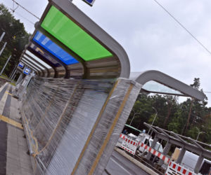 Budowa węzła Głębokie - wrzesień 2021
