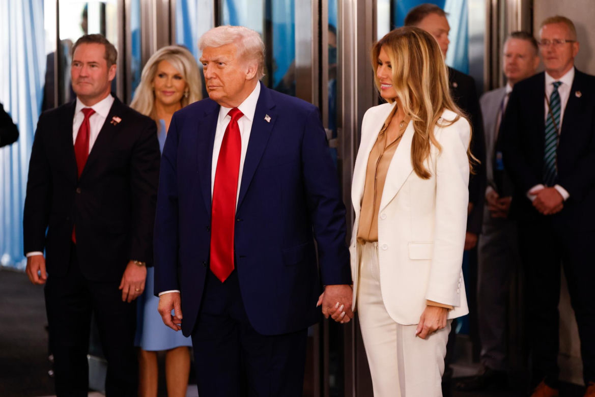 Przyjęcie Donald Trumpa.