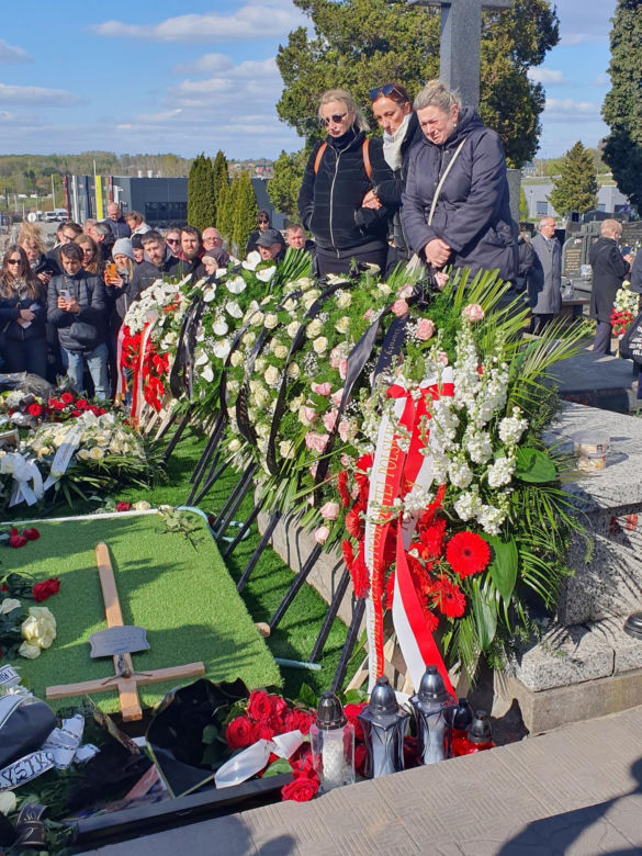 Poseł Łukasz Litewka spoczął w honorowym miejscu