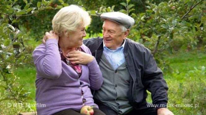 M jak miłość. Barbara (Teresa Lipowska) , Lucjan (Witold Pyrkosz) Mostowiakowie