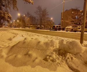 Tak wygląda Olkusz po potężnej śnieżycy