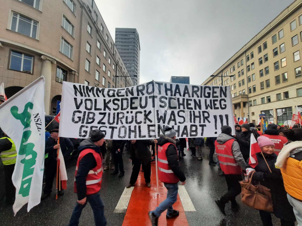 Protest rolników w Warszawie (3.01.2025)