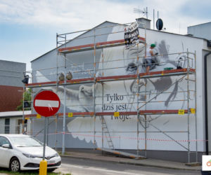 Bełchatów: Drugi mural prawie gotowy! Kto jest jego bohaterem? 