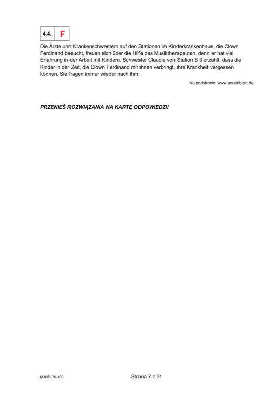 Matura 2026 NIEMIECKI podstawowy: Odpowiedzi do wszystkich zadań - sprawdź, czy zdałeś! 6.05.2026