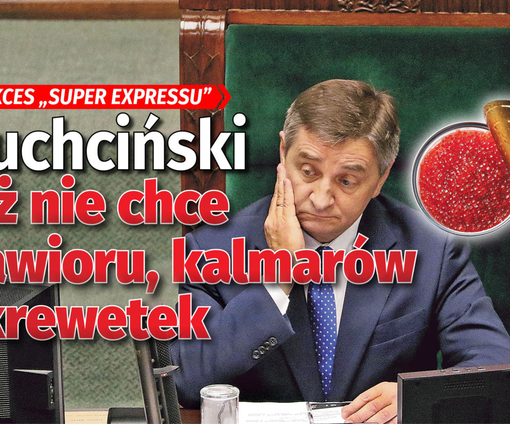 Sukces Super Expressu   Kuchciński już nie chce kawioru, kalmarów i krewetek
