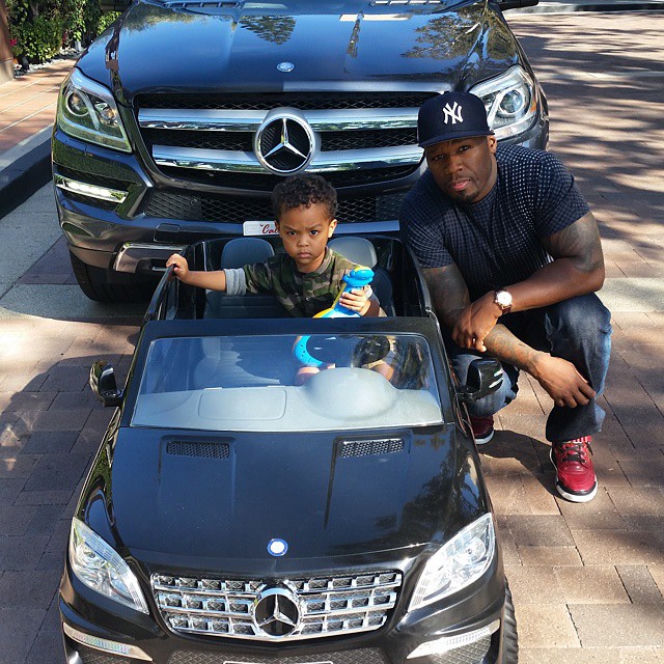 50 Cent kupił dziecku Mercedesa