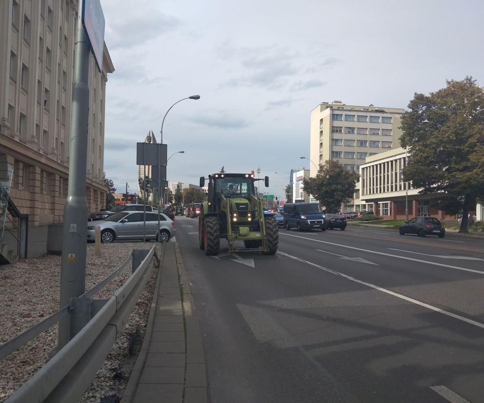 Protest rolników 7 października w Rzeszowie
