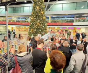 Marianna Kłos leci na Eurowizję Junior. Tak wyglądało pożegnanie na lotnisku!