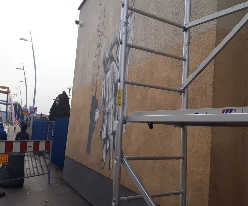 Nowy mural Arkadiusza Andrejkowa w Rzeszowie