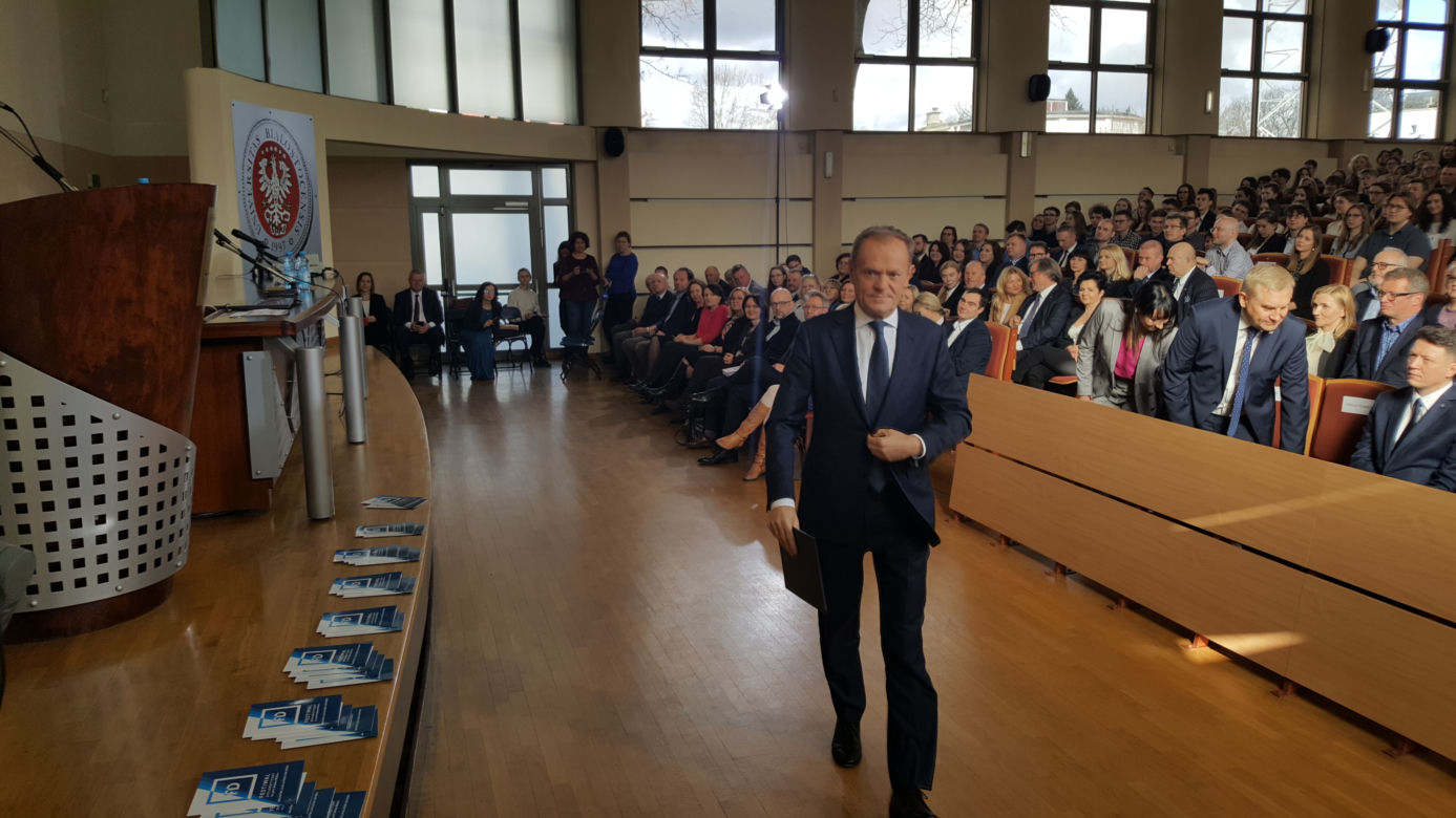 Donald Tusk w Białymstoku. V Festiwal Dyplomatyczny